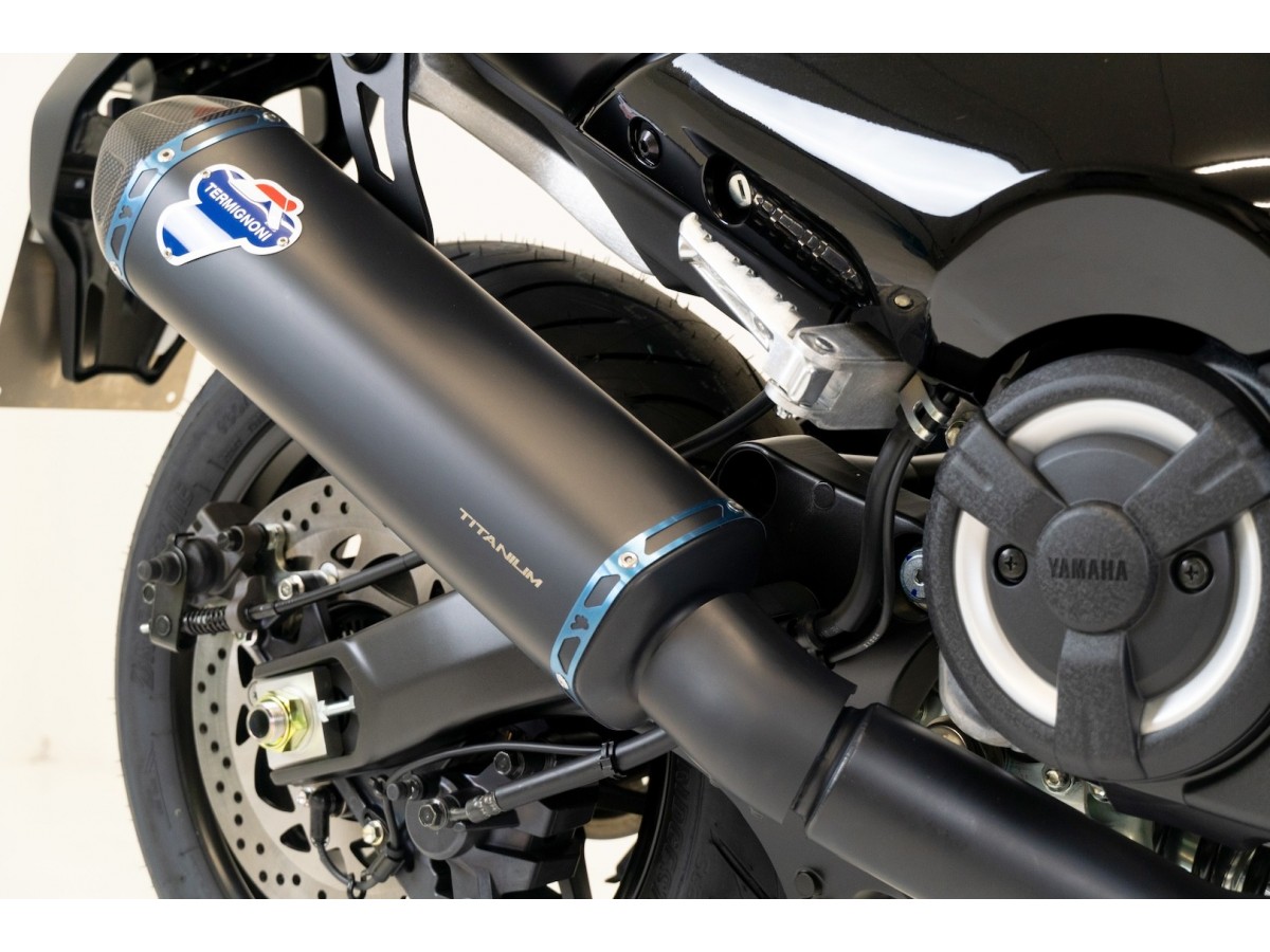 Y12508000BNC - Termignoni Full Exhaust Black Titanium Yamaha T-Max