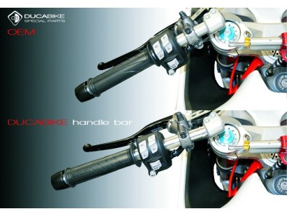 TM03 - COPPIA TUBI MANUBRI REGOLABILI 10 GRADI