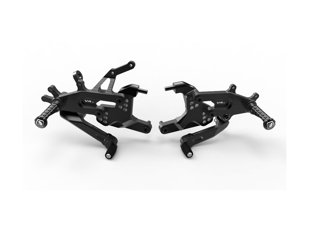 PRV401 - PEDANE REGOLABILI SBK PANIGALE V4 PRV401 - PEDANE REGOLABILI SBK PANIGALE V4