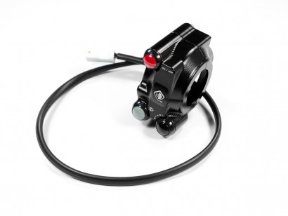 CPPI15 - V2 SCOCCA COMANDO GAS CON PULSANTIERA INTEGRATA