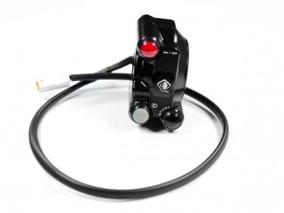 CPPI15 - V2 SCOCCA COMANDO GAS CON PULSANTIERA INTEGRATA