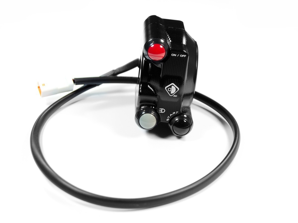 CPPI15 - V2 SCOCCA COMANDO GAS CON PULSANTIERA INTEGRATA