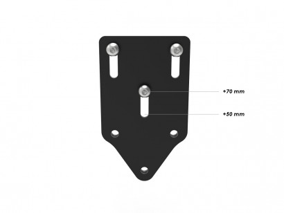 PRT17 - DESERTX PORTA TARGA REGOLABILE