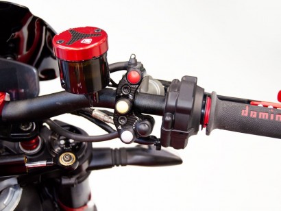 CPPI14 - CAVALLOTTO POMPA FRENO RADIALE BREMBO CON PULSANTIERA INTEGRATA